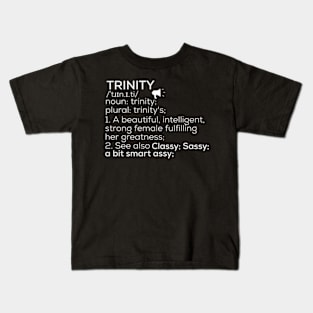 Trinity Name Trinity Definition Trinity Female Name Trinity Meaning Kids T-Shirt